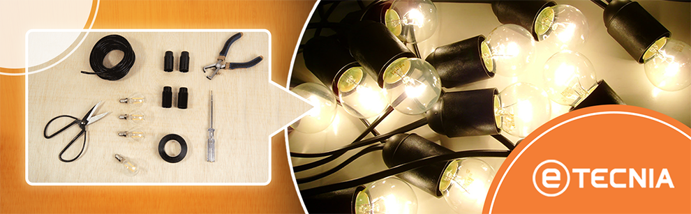 Las guirnaldas de luces le brindan una esencia onírica a tus ambientes. Te enseñamos como hacerlas!