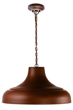 COLGANTE ESTANCIA 1L E27 56CM MADERA Y COBRE