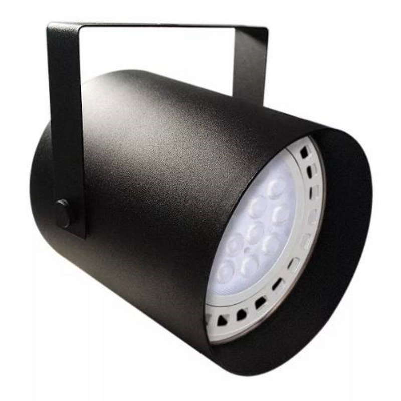 SPOT ADO. P/LAMPARA MASTER COLOR 70W/ PAR 30. NEGRO