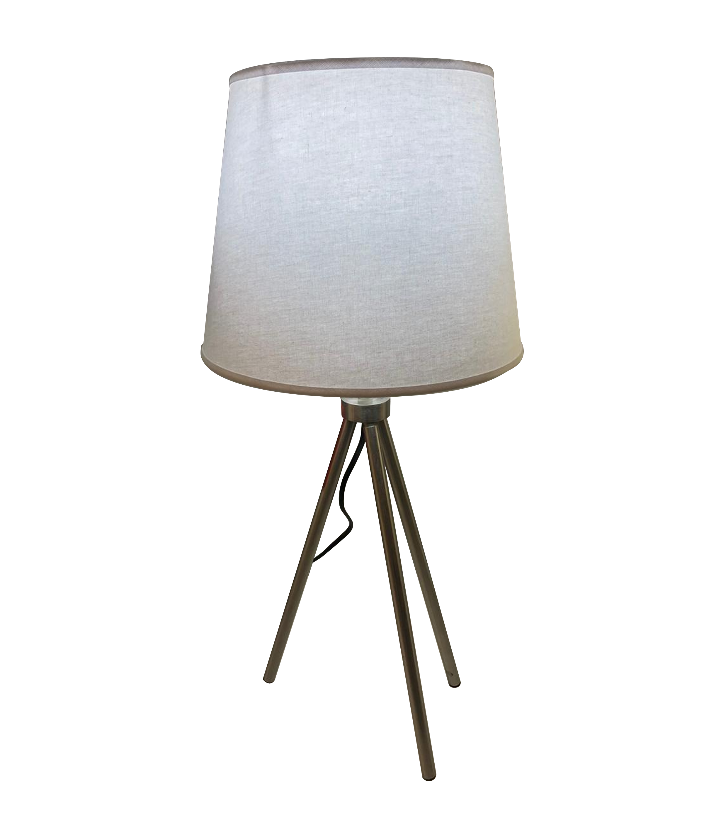 VELADOR DE MESA TRIPODE C/ PANTALLA E27  60W