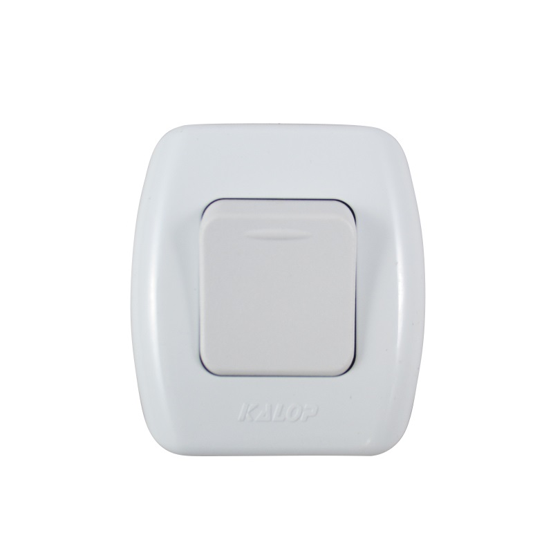 INTERRUPTOR EXTERIOR PUNTO BLANCO 6A 