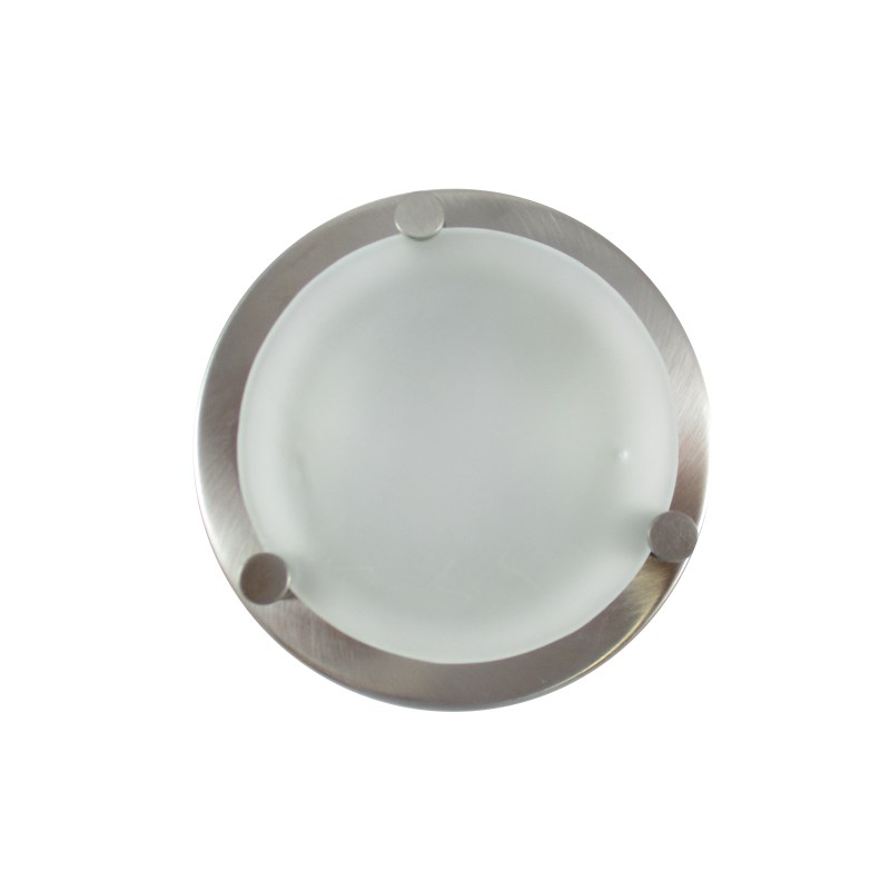 Spot de Embutir Fijo Dicroica 50W Plateado