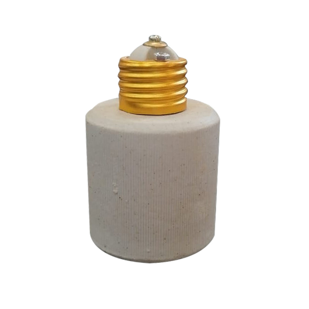 ADAPTADOR A ROSCA DE PORCELANA EDISON A GOLIATH (E27 A E40)
