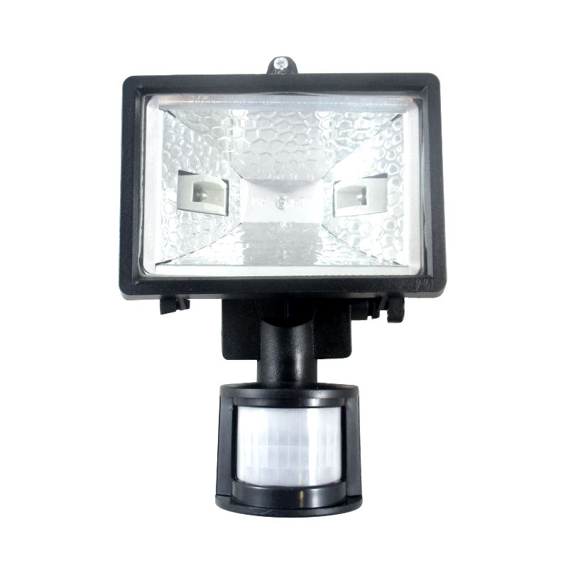 Proyector Adosar Iodo-Cuarzo 150W con Sensor Color Negro