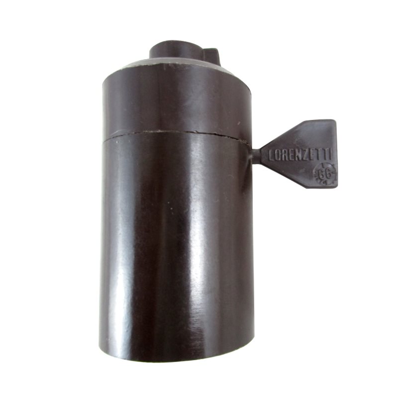 Portalámpara de Baquelita E27 con Llave