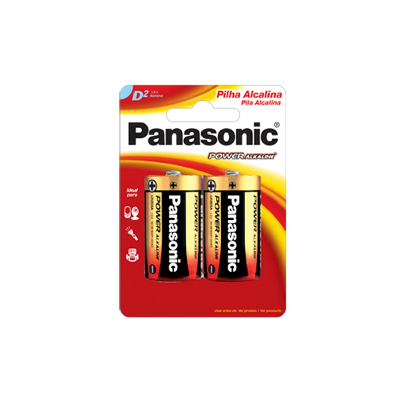 Pila Alkalina Grande Kit 2 Unidades Panasonic