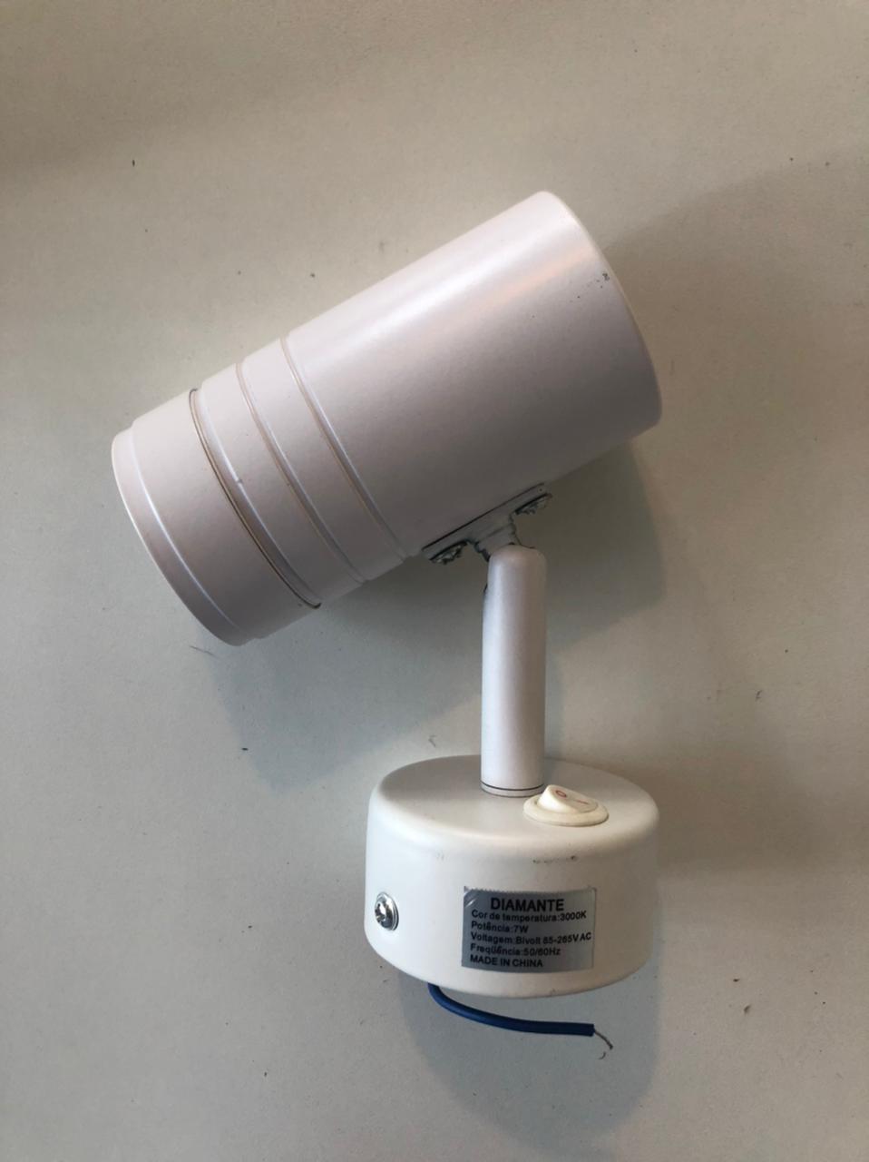ARTEFACTO LED PARED BLANCO 7W 3000K