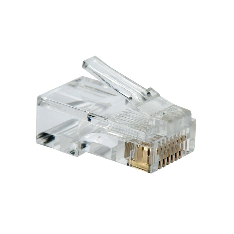 Ficha Macho RJ45 Cat. 6 de 50 Micrones