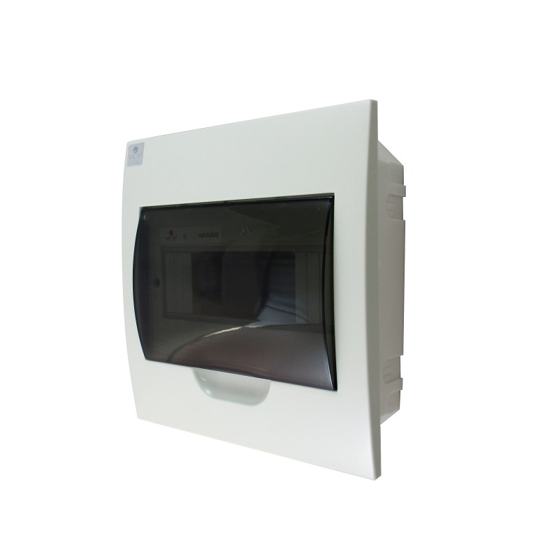 Tablero de Embutir Plástico 8TM Transparente