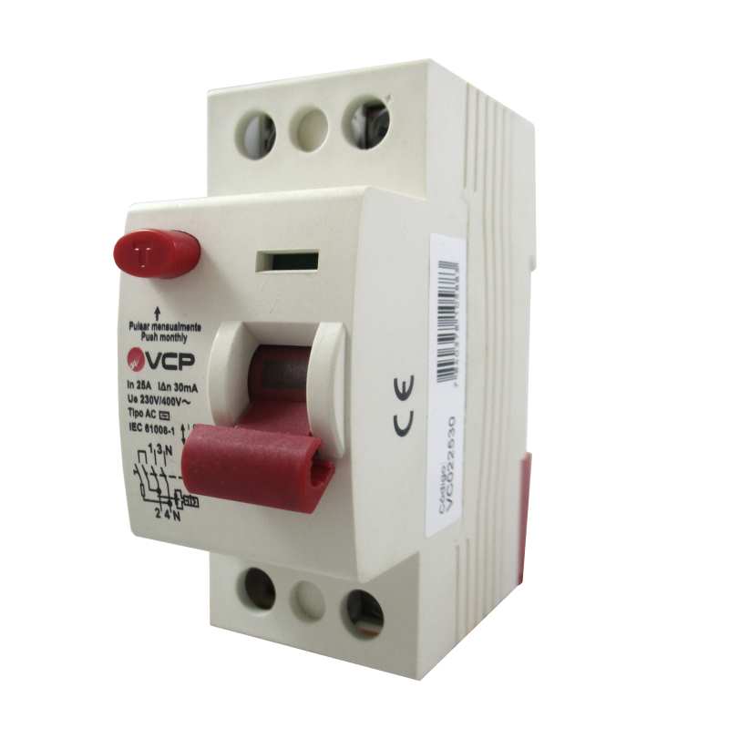 Interruptor Diferencial VCP 2P 25A 30MA