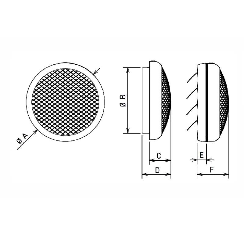 EXTRACTOR PARA BAÑO DE 2450 RMP 34W CAUDAL DE DESCARGA 300/176 MARCA SOLER  & PALAU