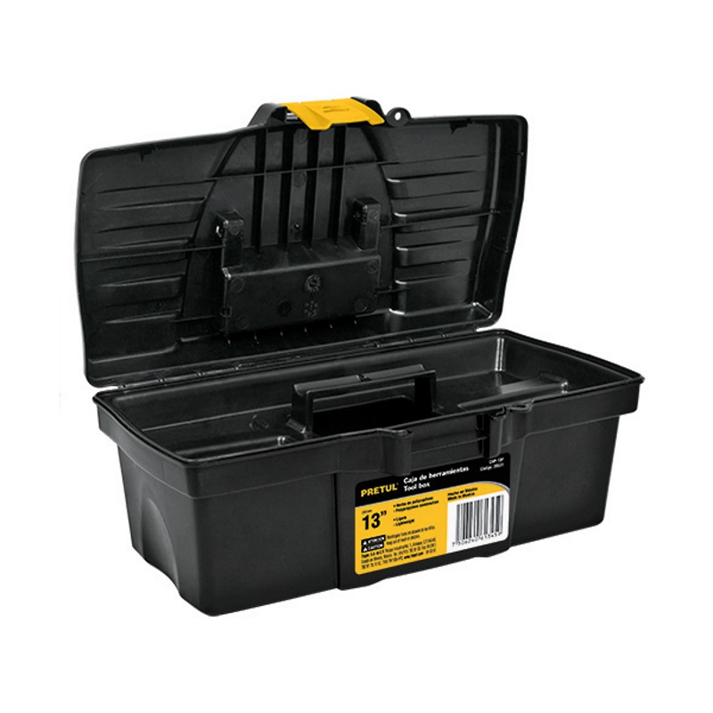 Caja de Herramientas 13 con Broche Amarillo