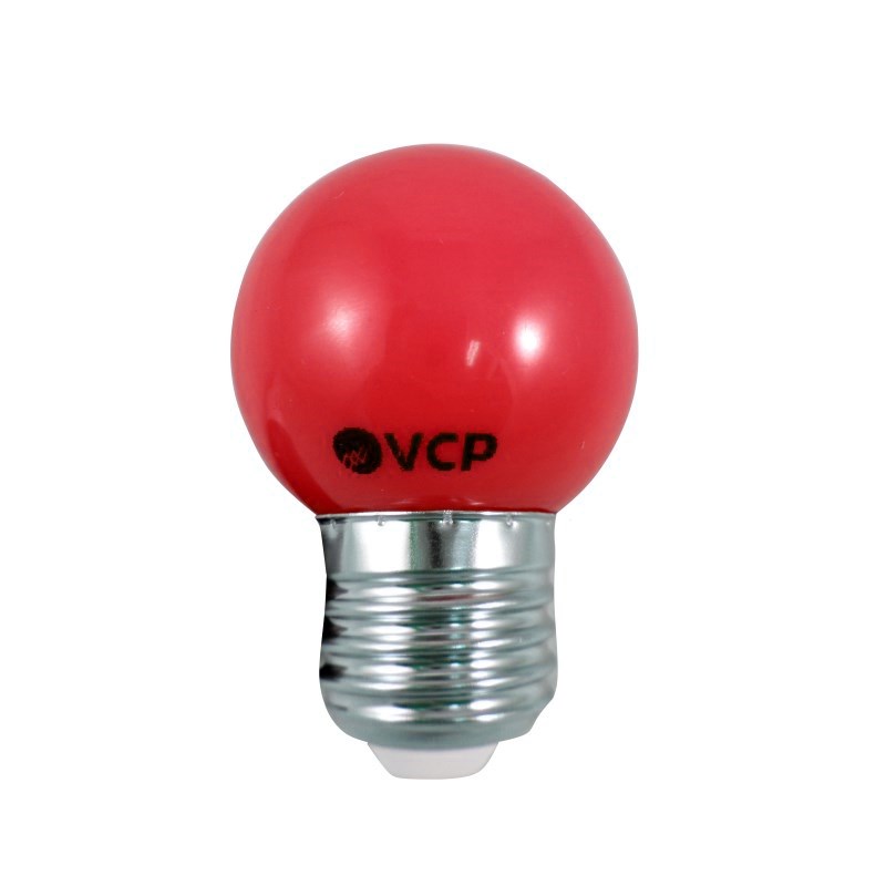 Lámpara LED Gota 1W Rojo