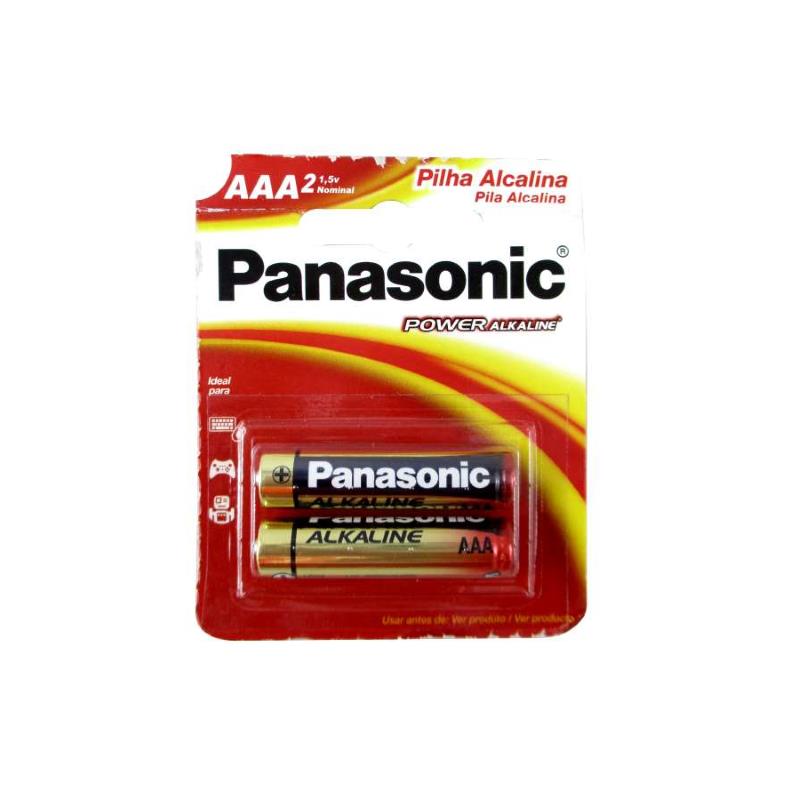 Pila Alkalina 3A Kit 2 Unidades Panasonic