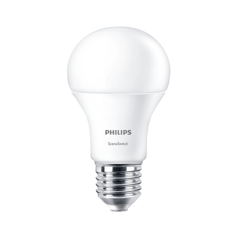 Lámpara Sceneswitch LED Bulbo Philips 9W E27 Luz Fría