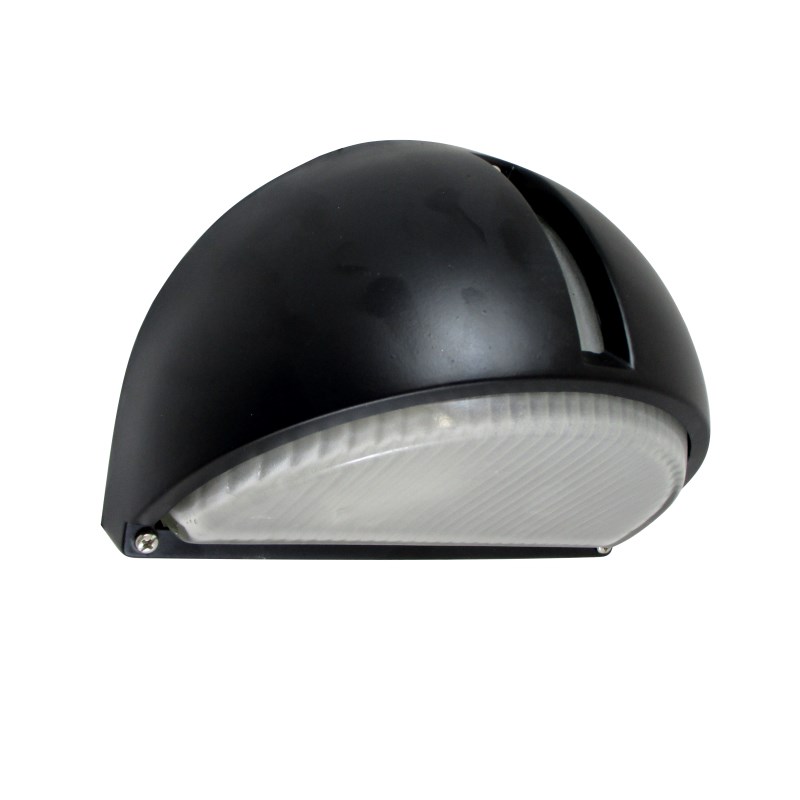 Tortuga Aluminio Semicircular con Visera 100W Negra