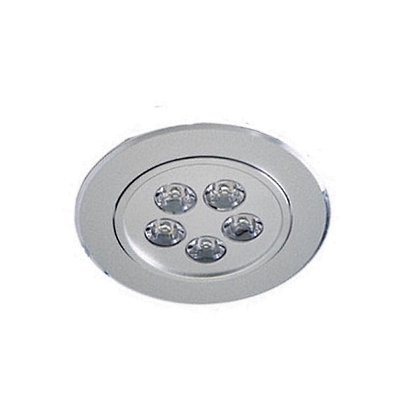 Spot de Embutir LED VCP 5x3W Luz Cálida
