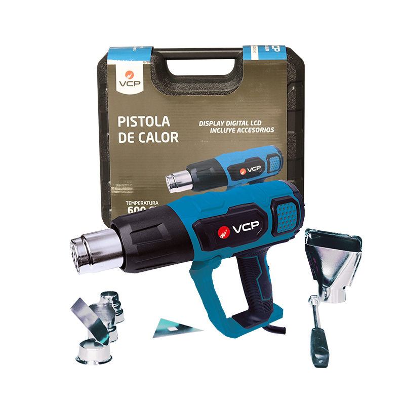 PISTOLA DE CALOR C/ DISPLAY-2000W