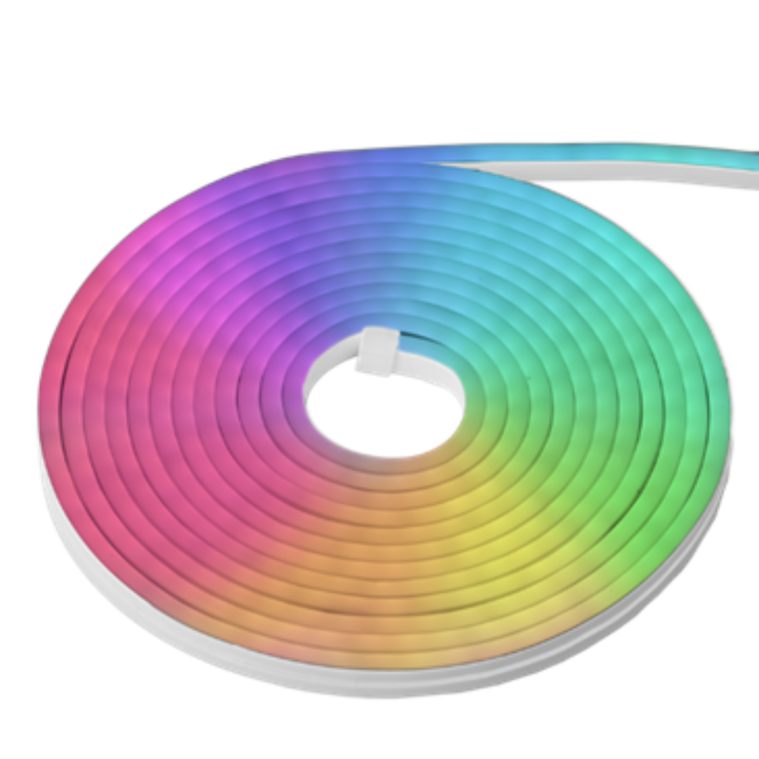 CINTA LED NEON SLIM RGB 5M 12V 8W/M