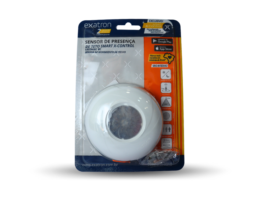 SENSOR DE MOVIMIENTO 360° INFRARROJO P/TECHO DE ADO/EMB 110/220V SMART